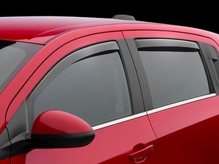 WeatherTech Side Window Deflectors Dark Tint - Volkswagen Golf Mk6 5-Door (2010-2014)