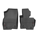 Weathertech Floorliner for Mazda CX-5 (2017-2020), 1st Row: two black, grooved High-Density Tri-Extruded mats designed for precise interior fit and superior protection.