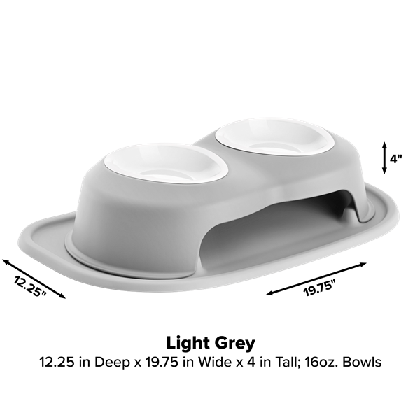 WeatherTech Double Elevated Pet Feeding System