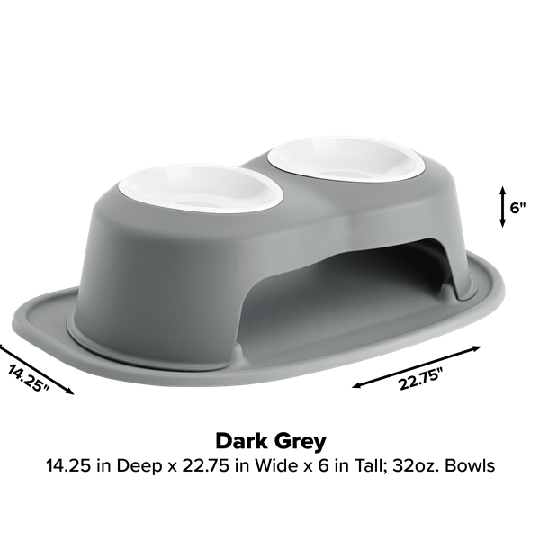 WeatherTech Double Elevated Pet Feeding System