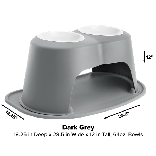 WeatherTech Double Elevated Pet Feeding System