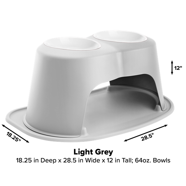 WeatherTech Double Elevated Pet Feeding System