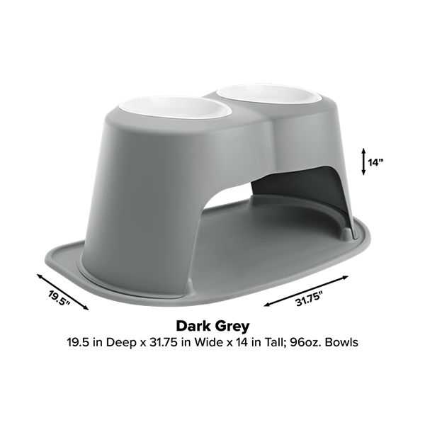 WeatherTech Double Elevated Pet Feeding System