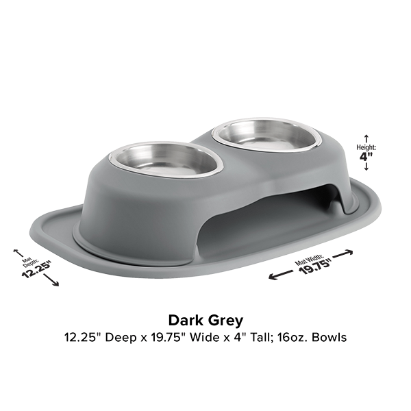WeatherTech Double Elevated Pet Feeding System