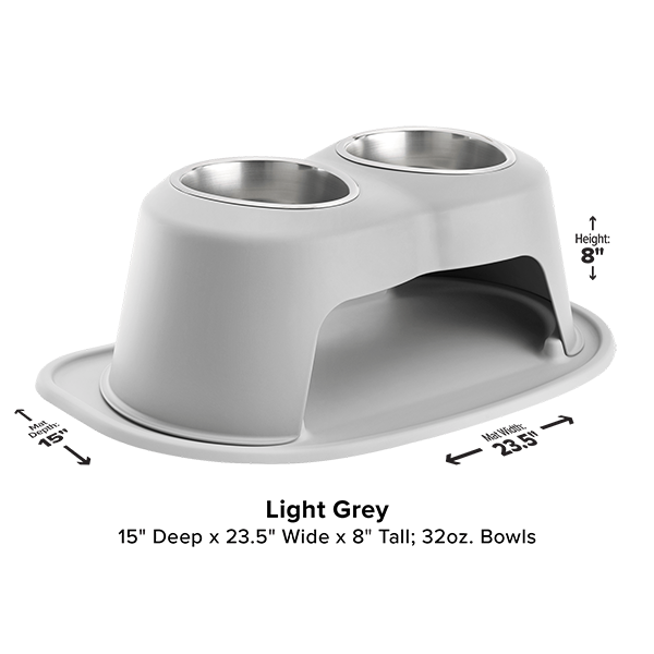 WeatherTech Double Elevated Pet Feeding System