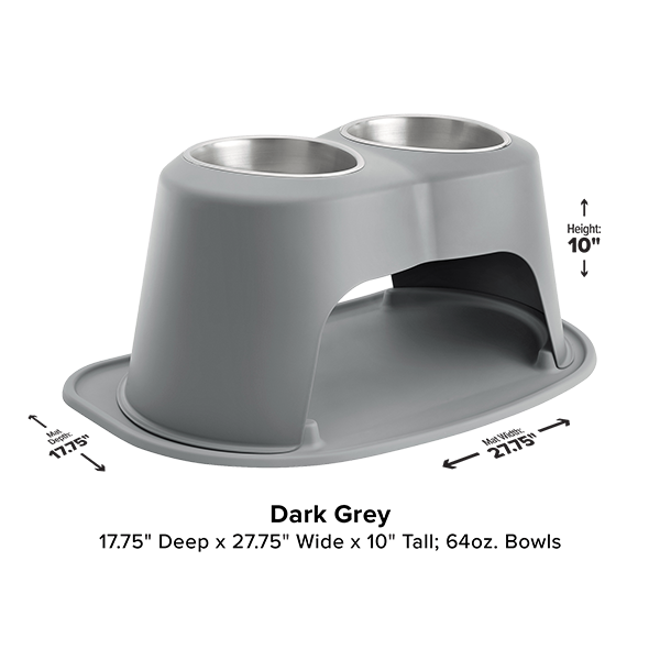 WeatherTech Double Elevated Pet Feeding System