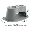 WeatherTech Double Elevated Pet Feeding System