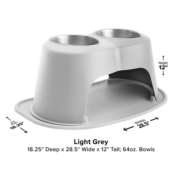 WeatherTech Double Elevated Pet Feeding System