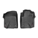 Weathertech’s Floorliner for Toyota Land Cruiser V8 J200 (2012-2014) offers custom-fit, black mats with grooves and anchor points for 1st row driver and passenger sides, ensuring superior carpet and floor protection.