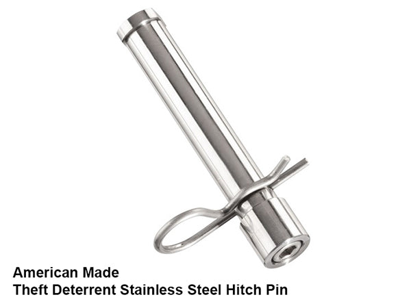 Hitch Pin - Theft Deterrent Stainless