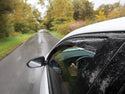 Side Window Deflectors Dark Tint - HYUNDAI Veloster 2012-2015