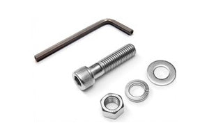 Hitch Hardware and Allen Key for Bumpstep XL - Stainless Steel