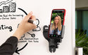 WeatherTech Rotating Mirror Phone Holder - Black