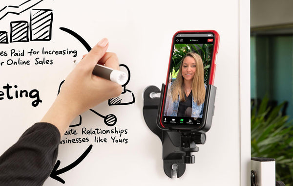 WeatherTech Rotating Mirror Phone Holder - Black